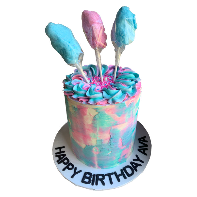 Birthday Cake Decor Wedding Party decoration props 3D cloud Cake Fake Cotton  Candy accessories Soft Sprouting Big Cloud props - AliExpress